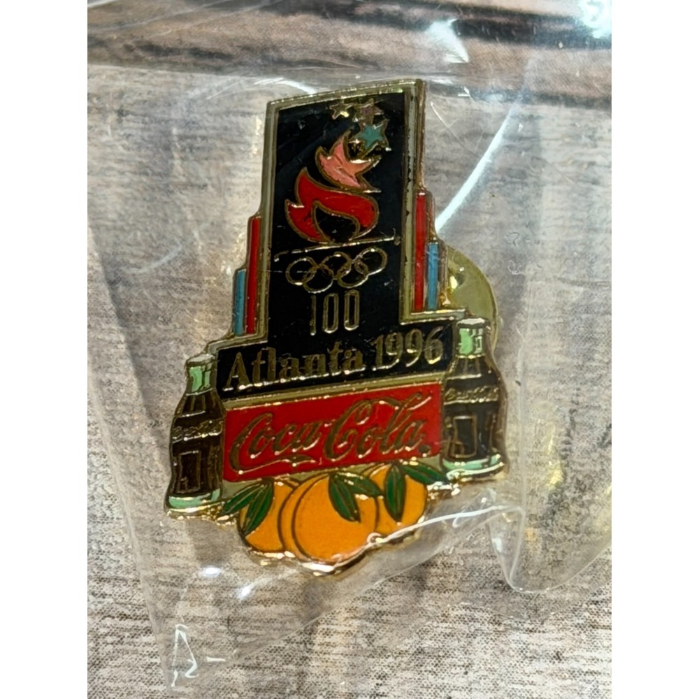 NEw Coca-Cola Atlanta 1996 Olympics Trading Pin Vintage